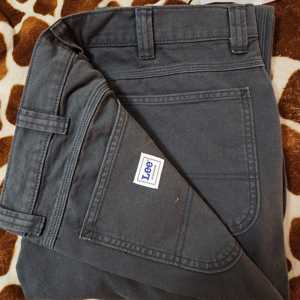 Lee Men's Dark Gray Relaxed Jeans